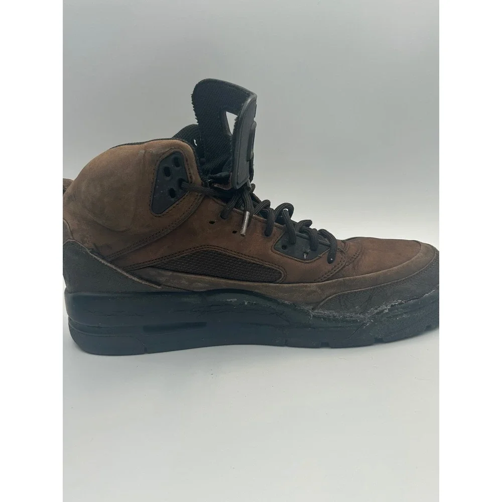 Jordan Spizike Winterized Boot Dark Cinder Brown Black 375356-201 Mens High Top